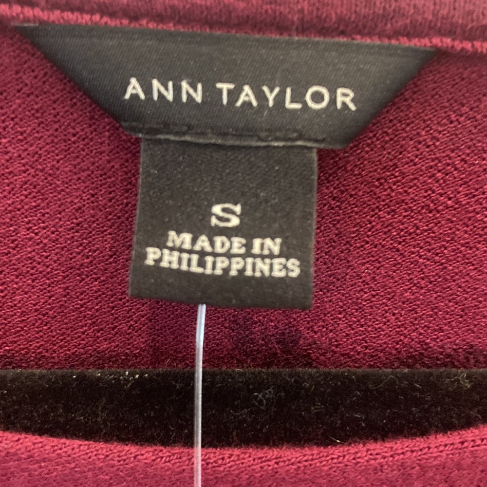 Ann Taylor Gathered Waist Long Sleeve Sheath Dress; Size Small NWT - Picture 5 of 11